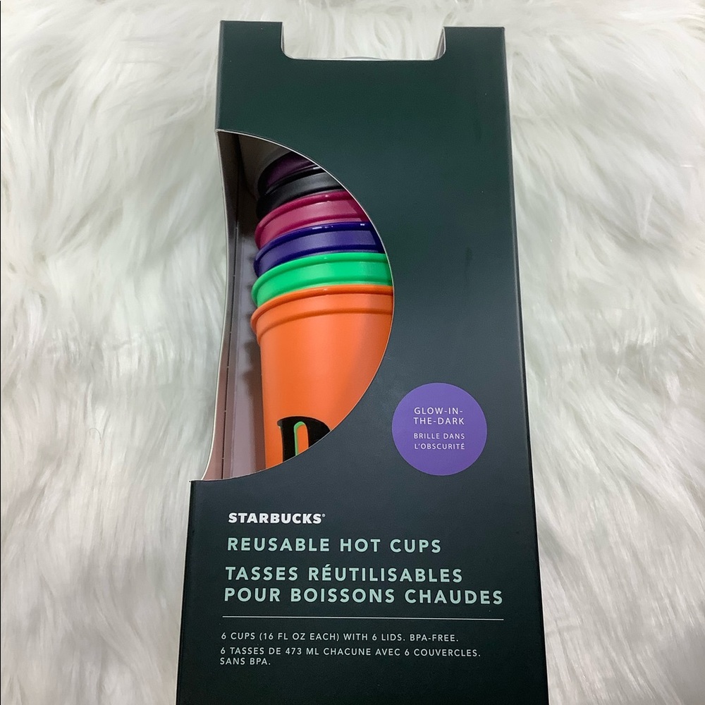 Starbucks Halloween GLOW IN THE DARK Hot Cups